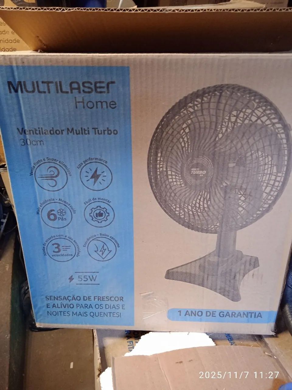 Ventilador Multilaser novo  220V