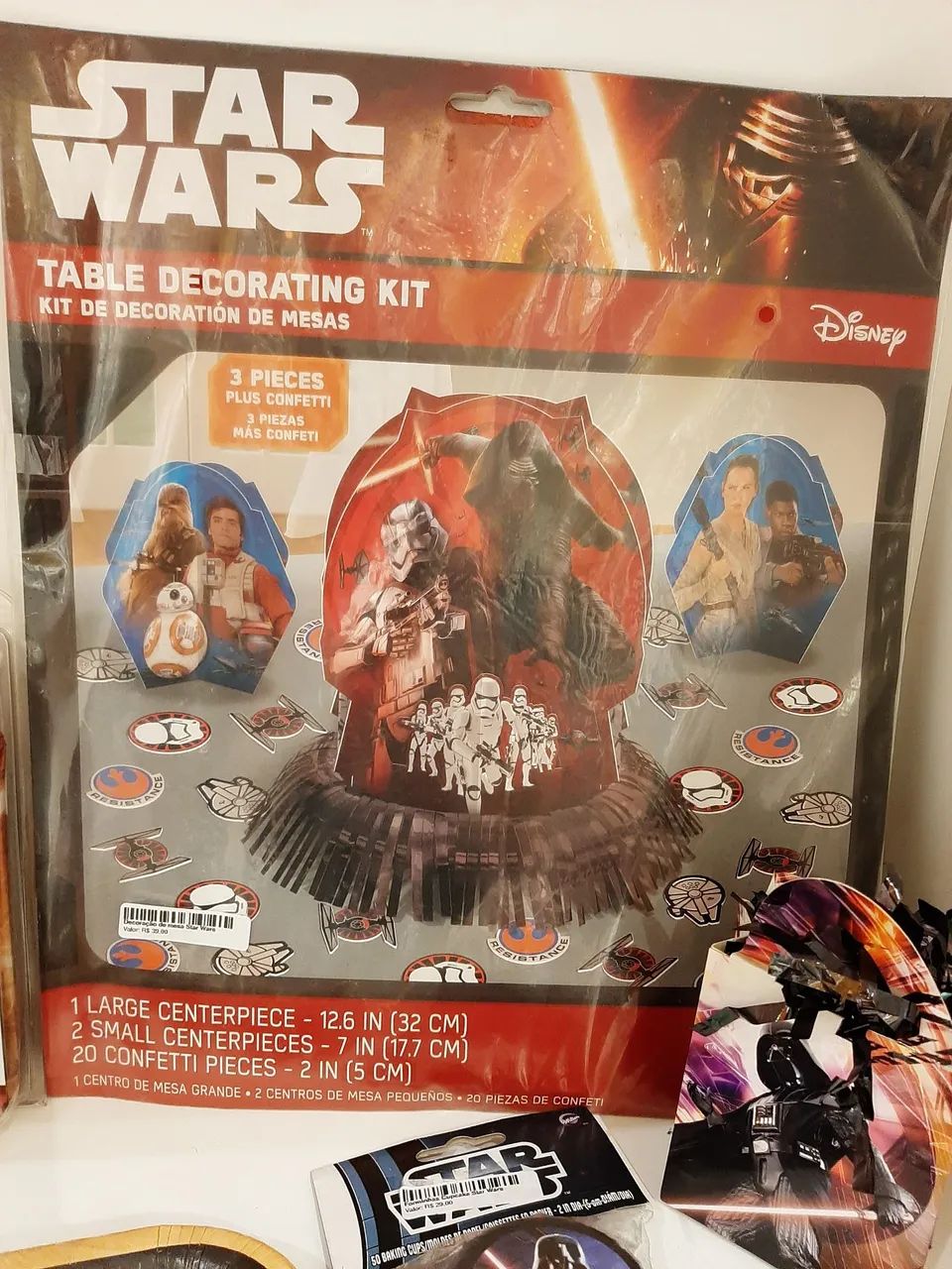 Kit Decoração Festa Star Wars LEGO completa  - Foto 3