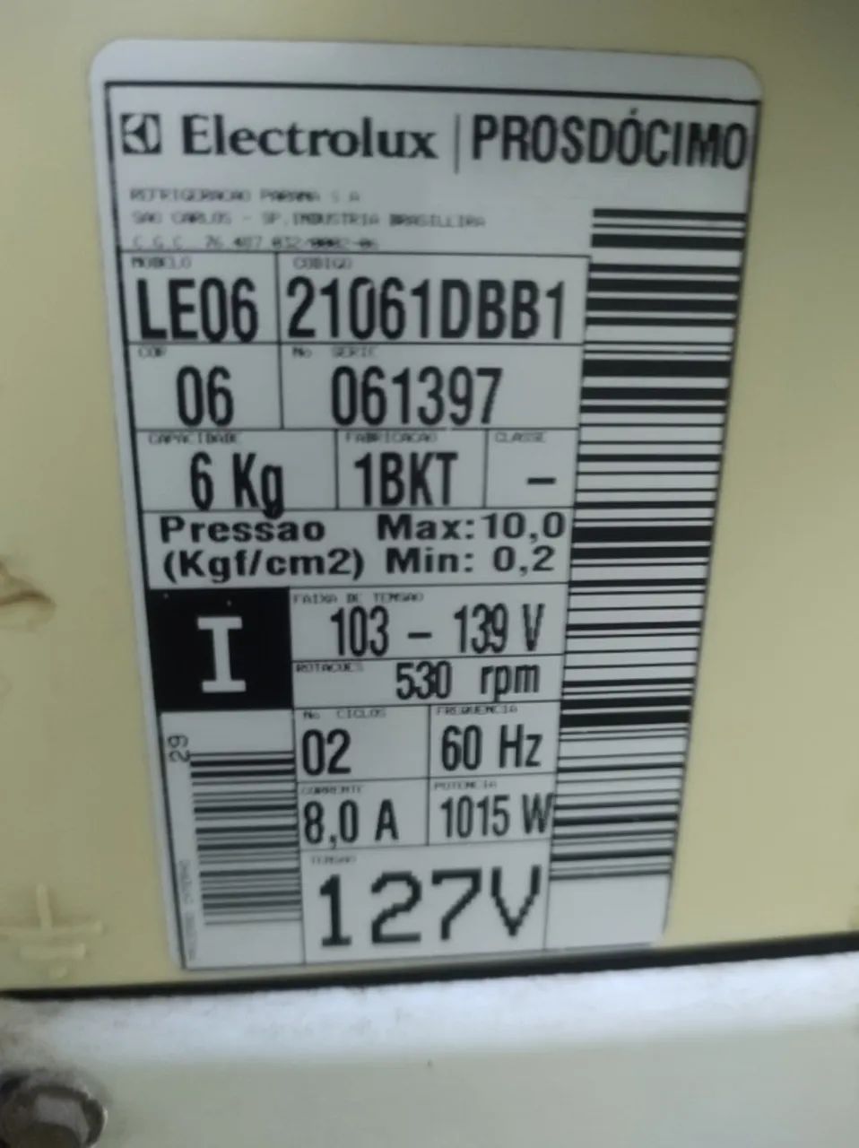 Máquina Lavar Electrolux LE06 - Foto 4