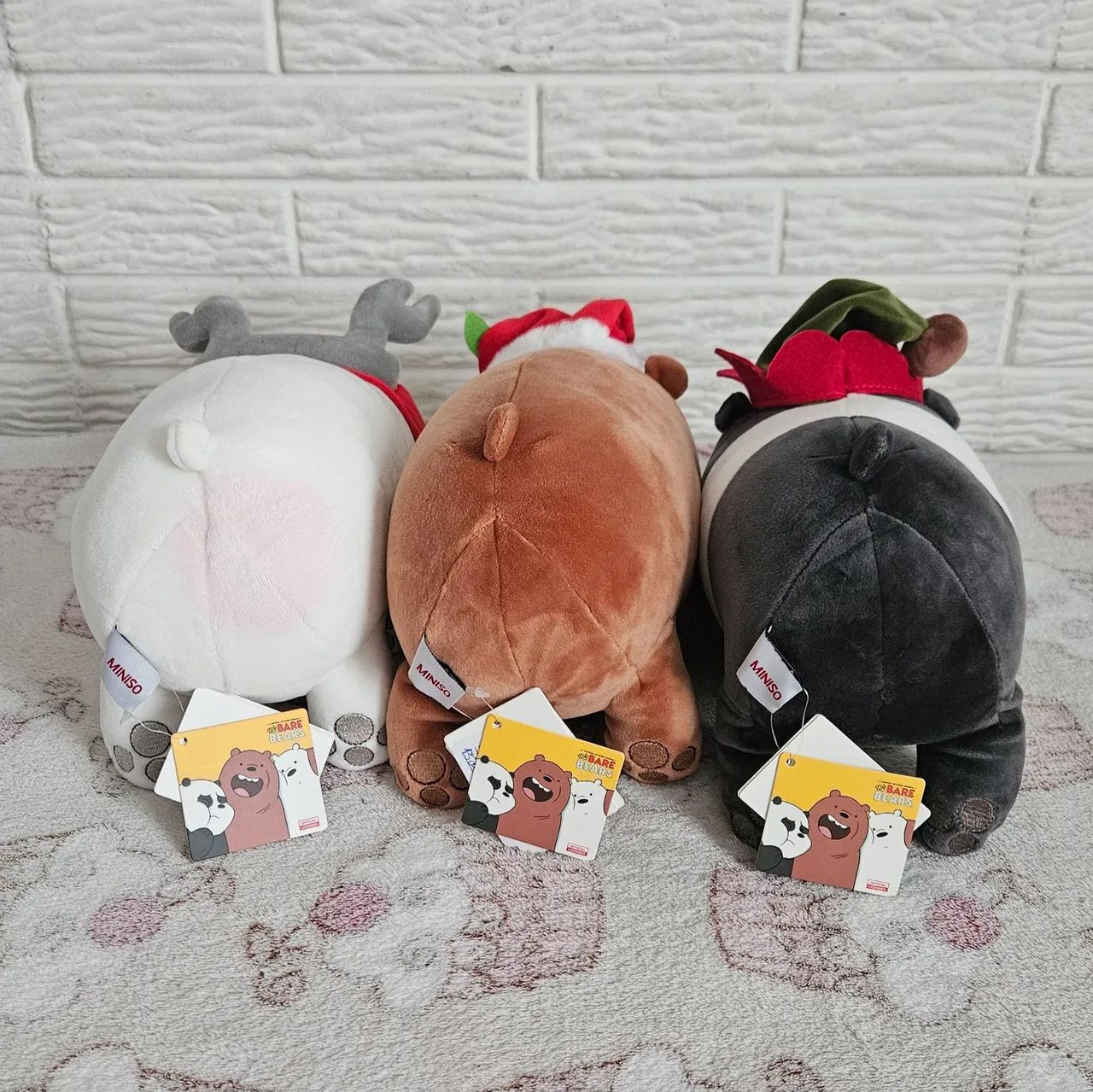 Pelúcias Ursos sem Curso We Bare Bears ORIGINAL - Foto 2