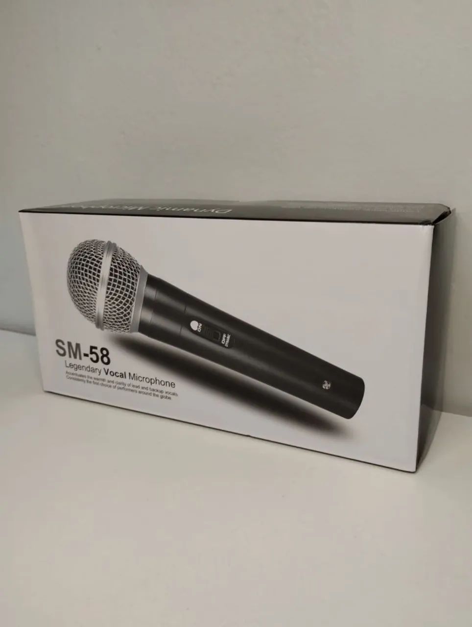 Microfone Vocal SM-58 - Novo - Foto 4
