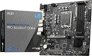 MSI PRO B660M-P DDR4 ProSeries Motherboard + 24GB RAM64317905318403120