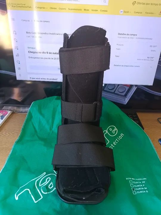 Bota Ortopédica para Imobilização Bilateral Pós Cirúrgica - Foto 4