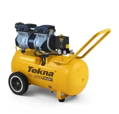 Compressor 50l isento de oleo c/2motores cps7050-2 220v/60hz-Tekna
