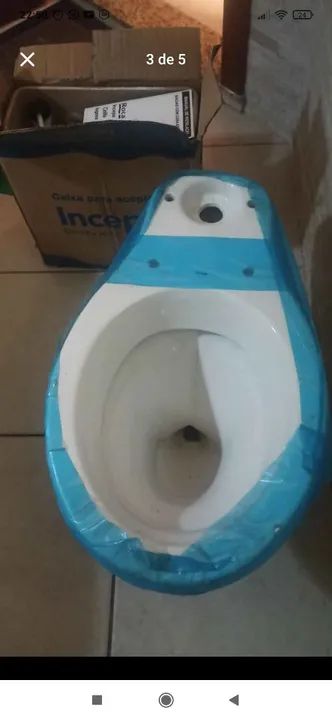 Vaso sanitário caixa acoplada  - Foto 3