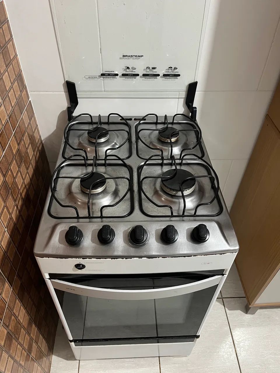 Fogão Brastemp Clean 4 Bocas - Foto 3