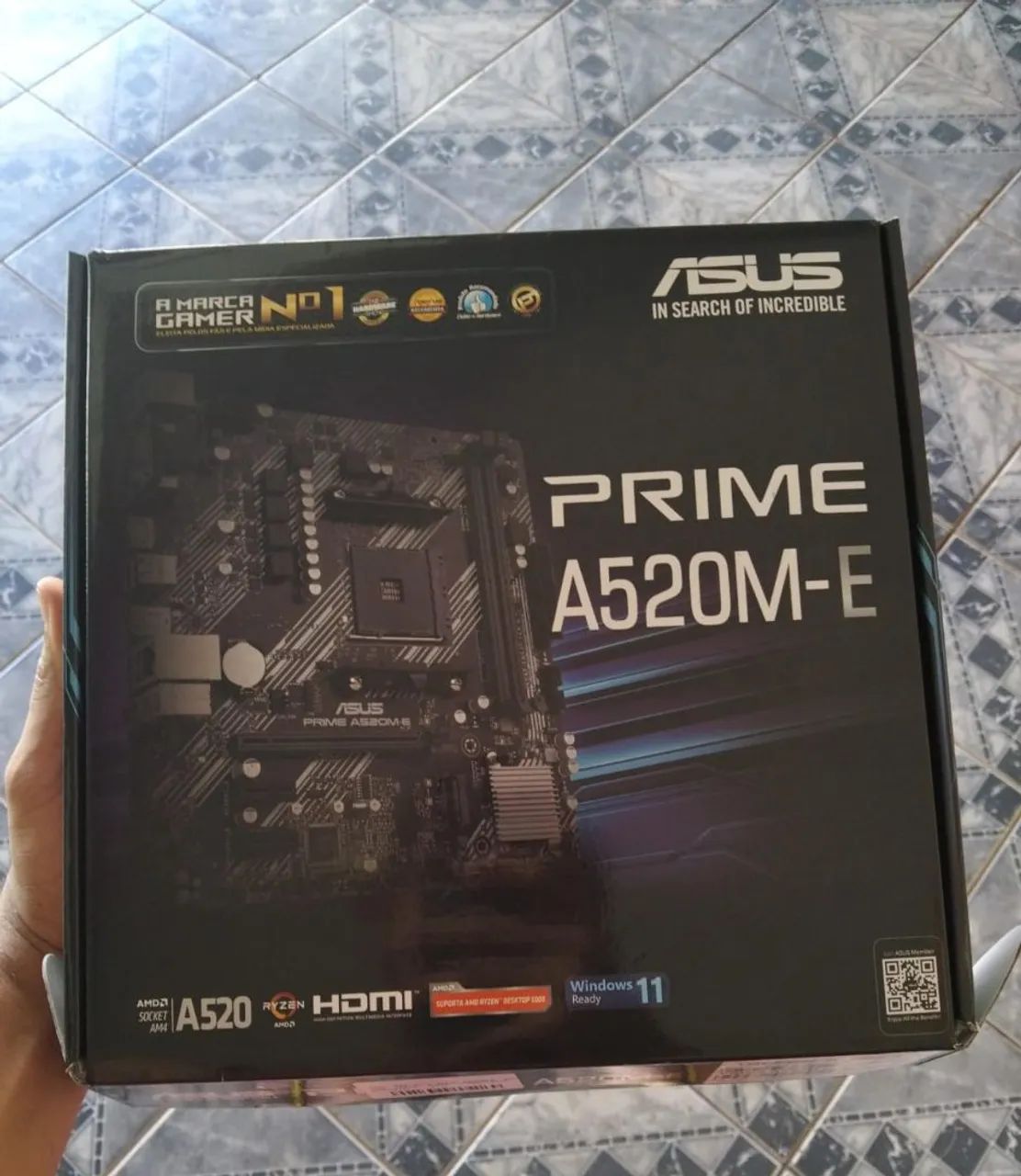KIT Gamer Ryzen 3200G +Placa mãe ASUS Prime Computadores e