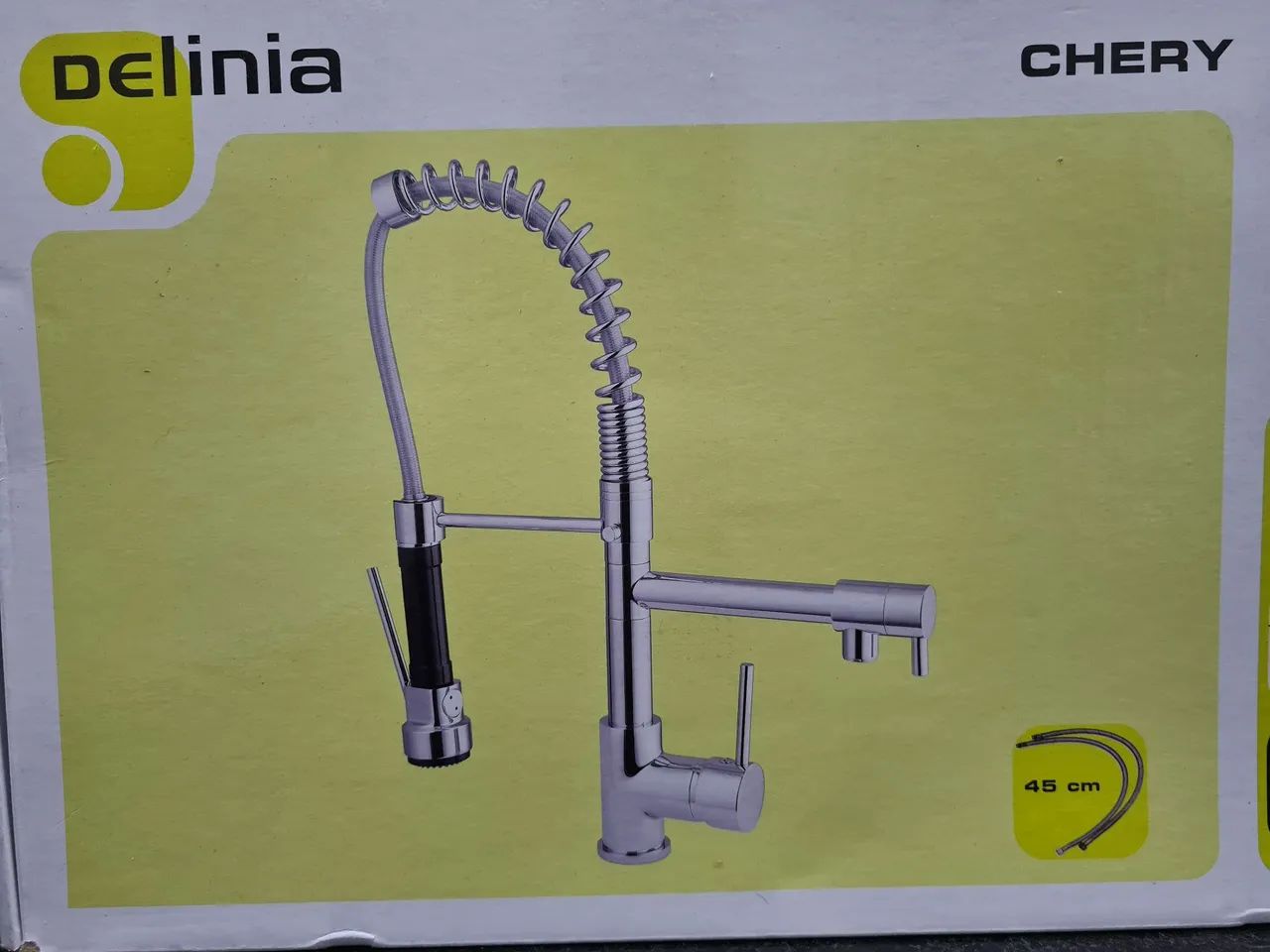 Torneira de Cozinha com Bica Móvel - Cromada,  Delinea  - Foto 6