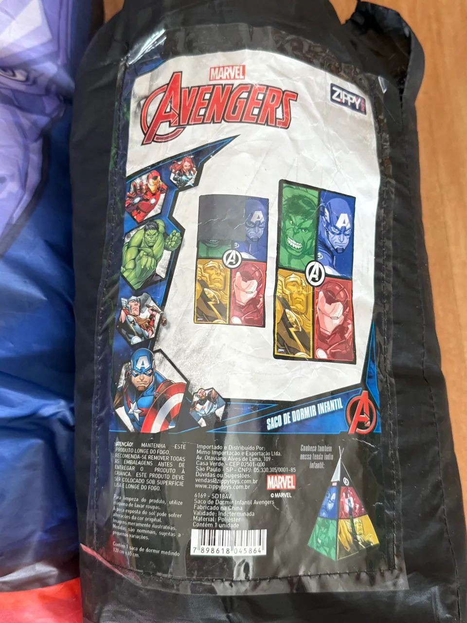 Saco de Dormir Infantil Avengers - Foto 2