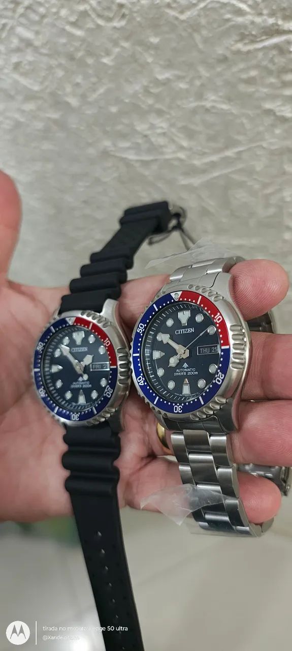 Relógio Citizen automático Marine novo completo  - Foto 3