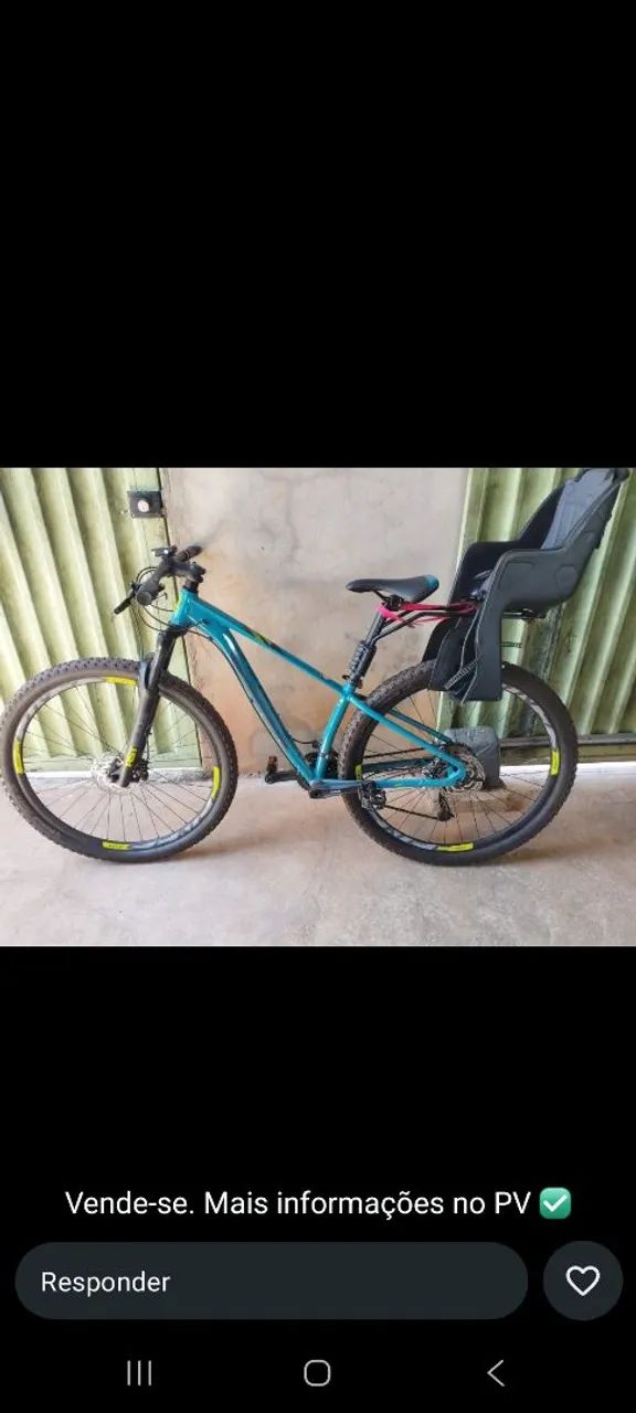 Bicicleta aro 29, quadro 15.