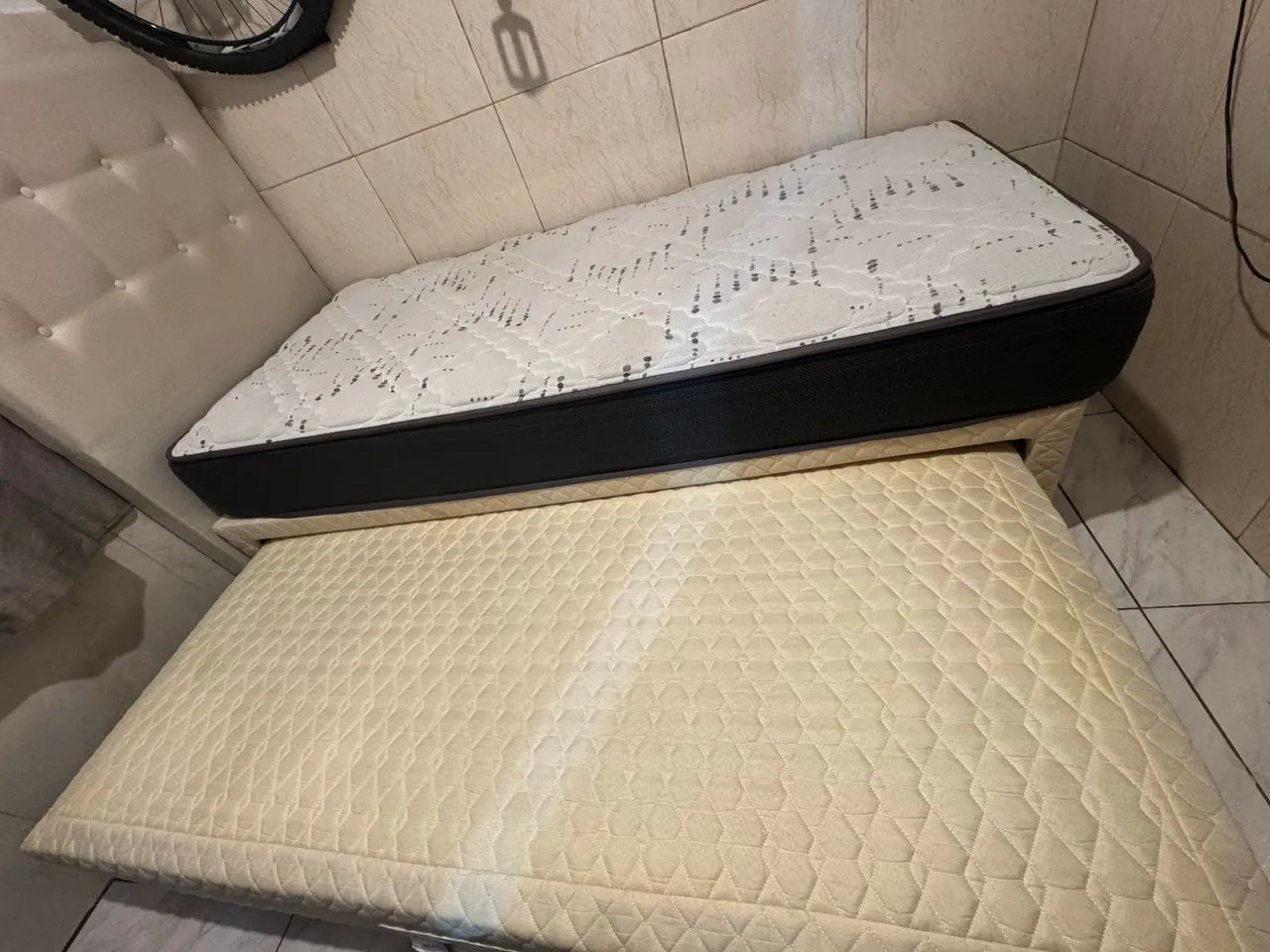 Cama de Solteiro com Auxiliar + Cabeceira  - Foto 2