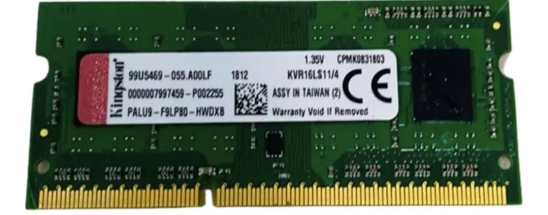 Memoria RAM Notebook 4gb 