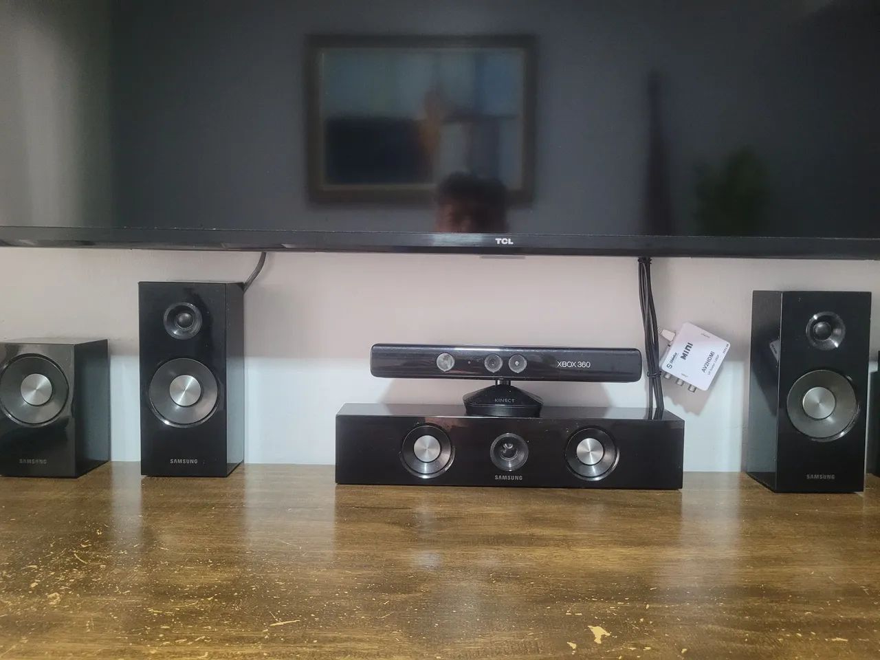 Toca disco e  Receiver com caixinhas - Foto 5