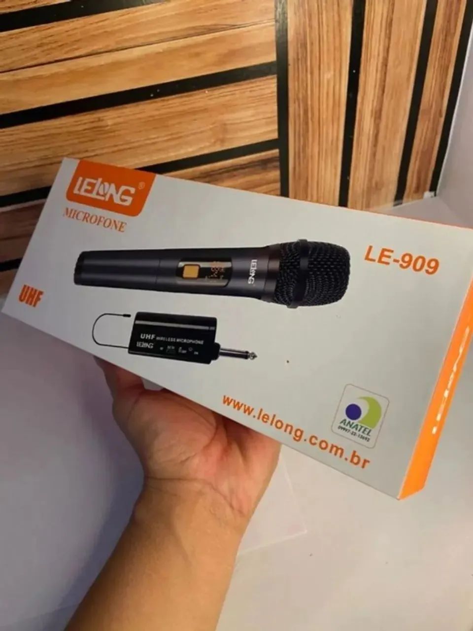 Microfone sem Fio Profissional LE-909