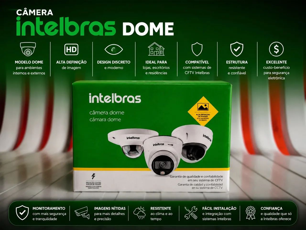 Câmera de Segurança Intelbras