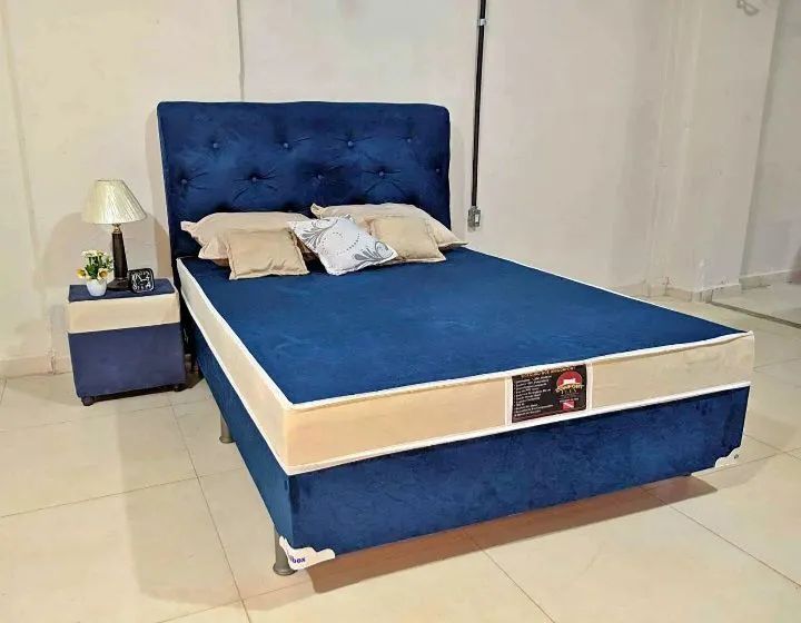 Cama Box Casal Confortável e Durabilidade.Entregamos gratis - Foto 5