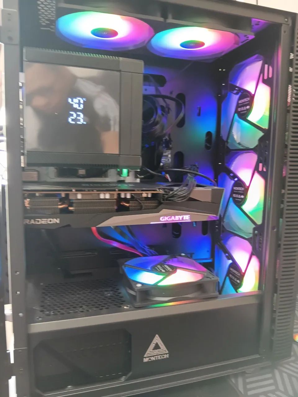 Cpu Ryzen 7 5700x com Rx7600  - Foto 5