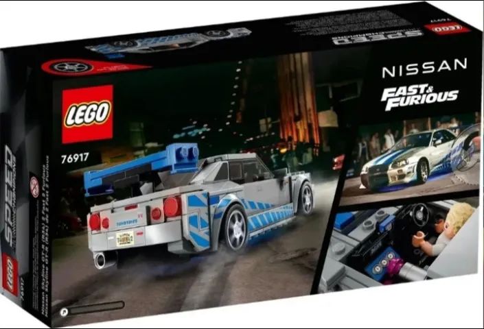 Lego 76917 Speed Champions Nissan Skyline GT-R - Brinquedos e