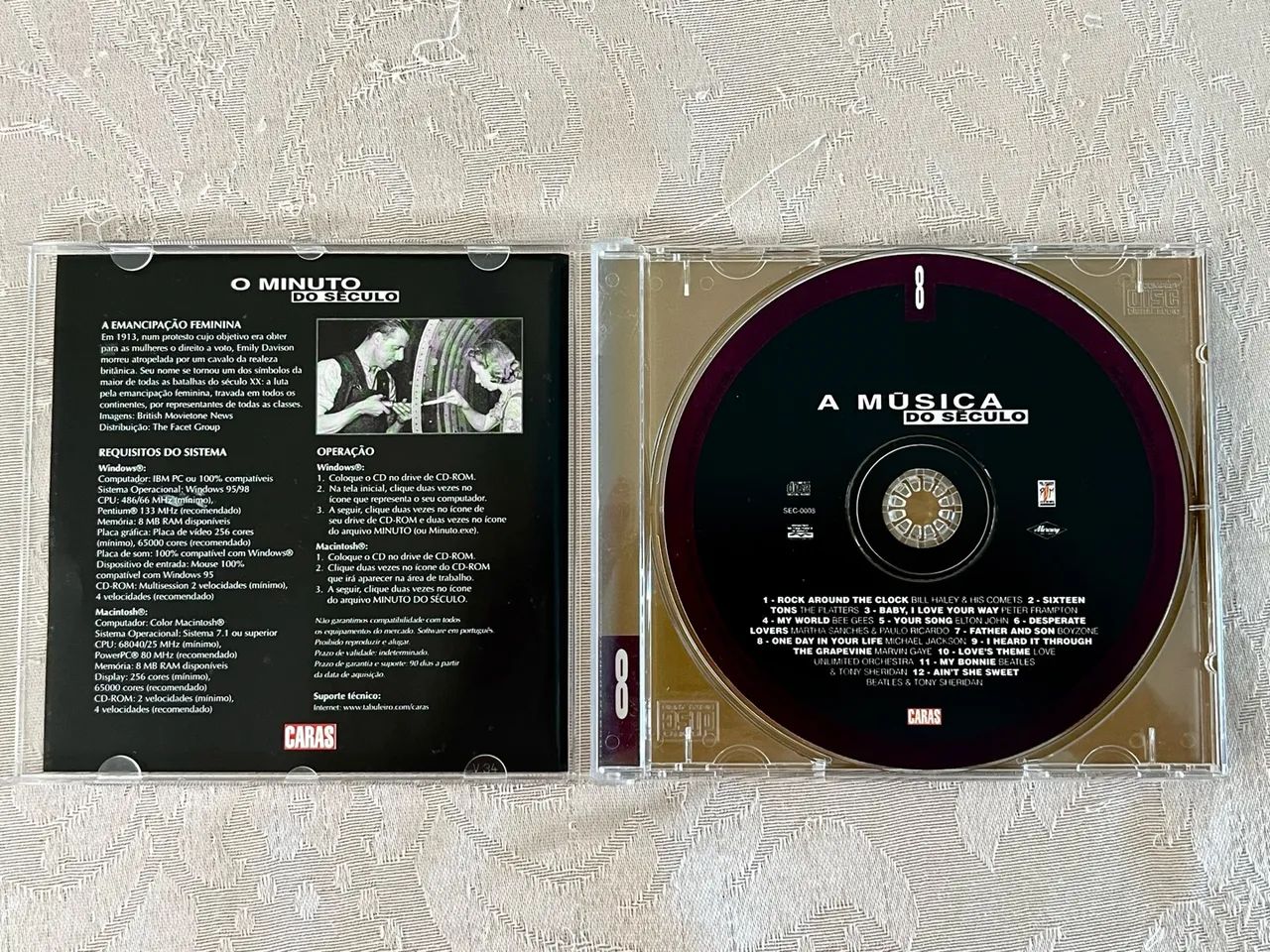 CD Vol 8 - A música do século - Capa Michael Jackson - Foto 2