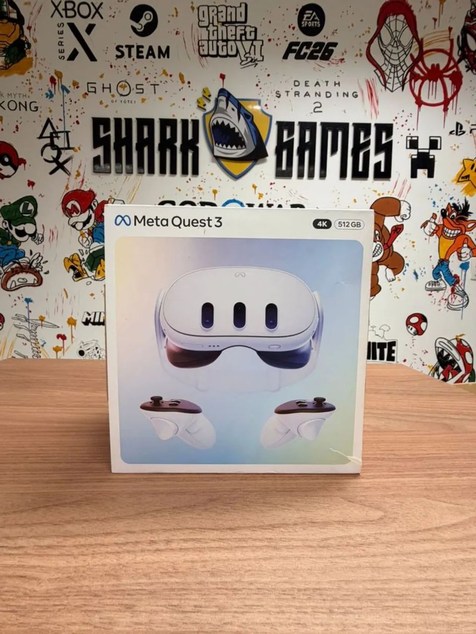 Meta quest 3 lacrado 512gb - Consoles de Vídeo Game - Vila São