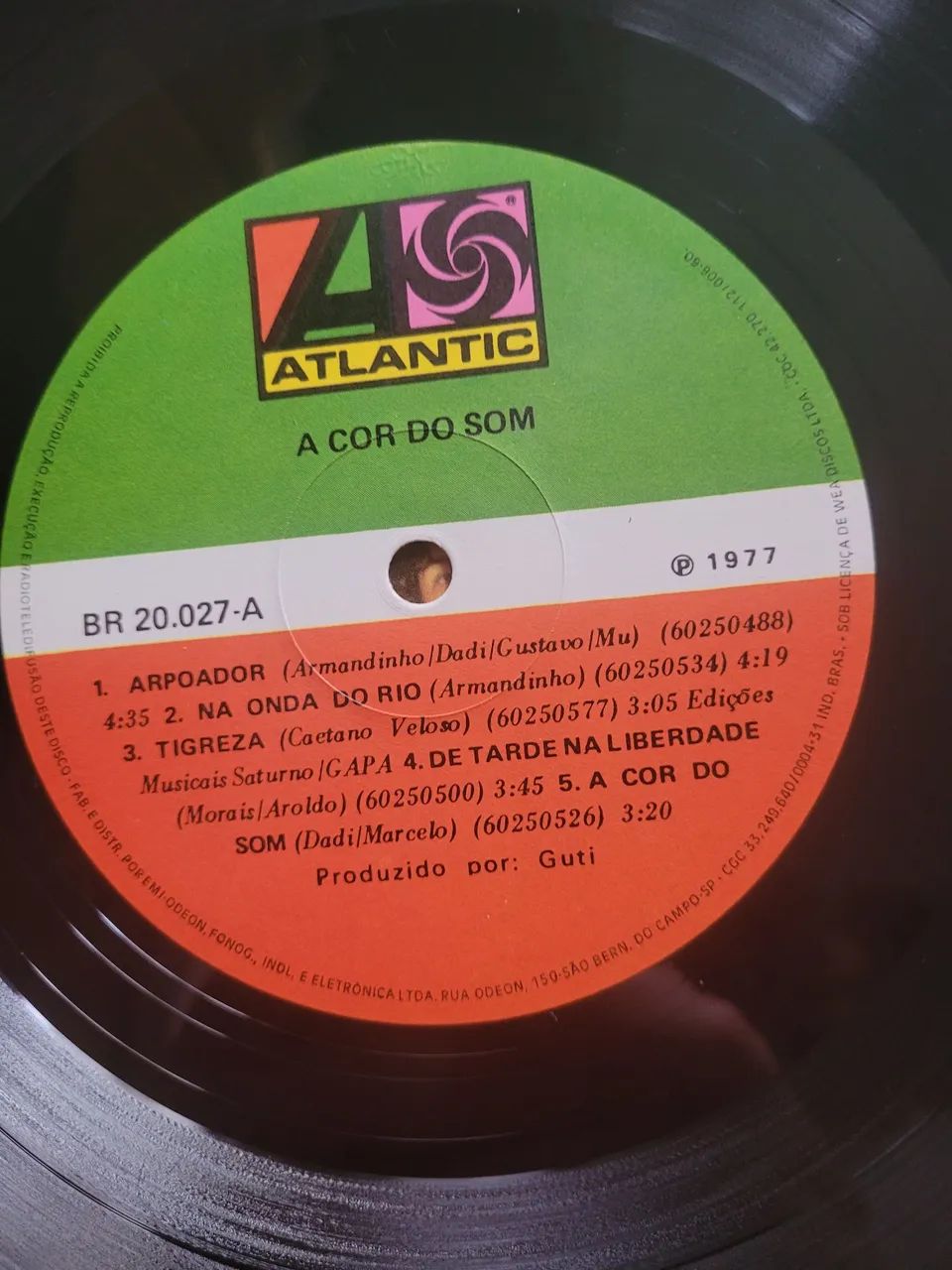 Disco de Vinil  A Cor do Som, de 1977 - Foto 3