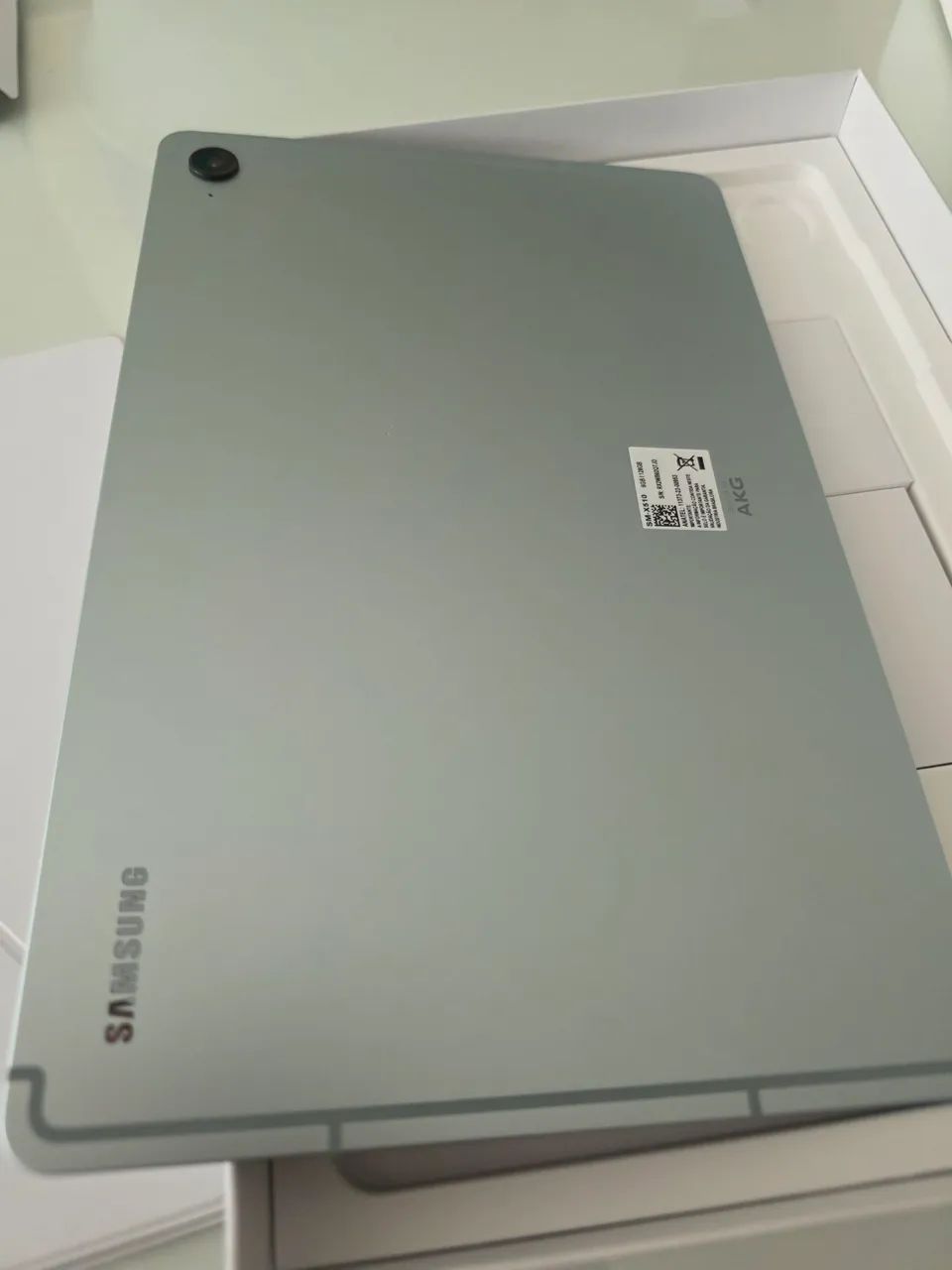Samsung Galaxy Tab S9 FE Verde SM-X510 128GB + Capa Novo Zero - Foto 4