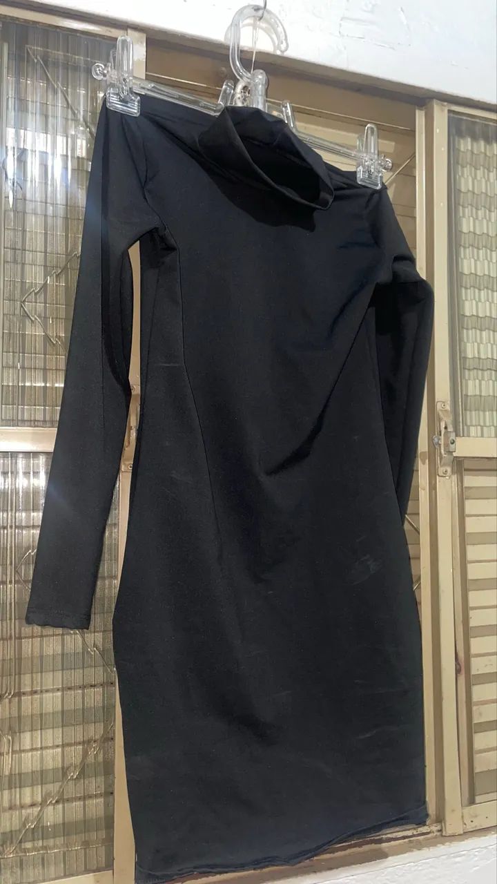 Vestido curto preto - Foto 2