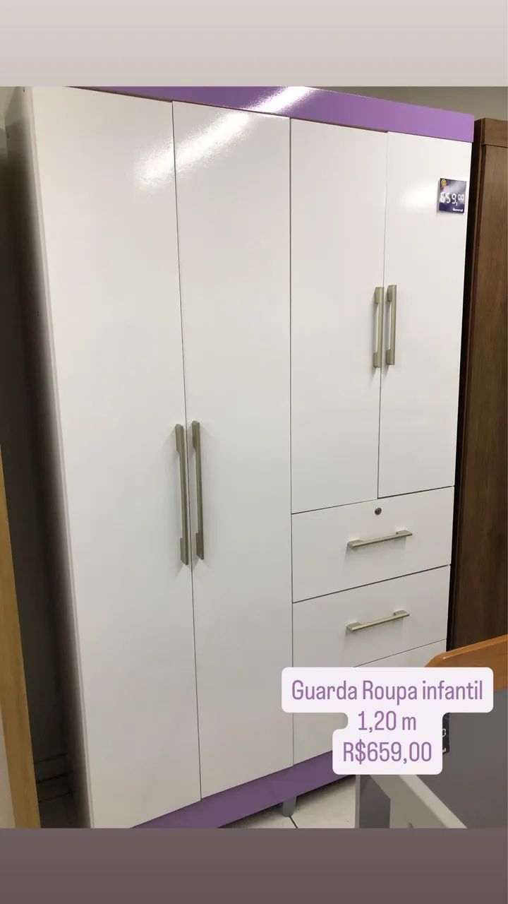 Guarda roupa infantil 