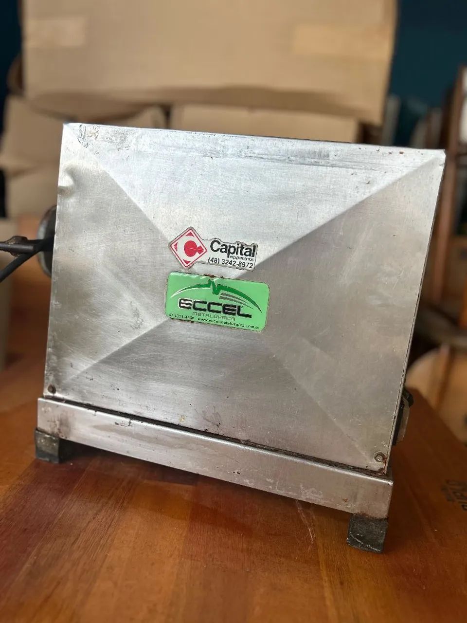 Moedor de Carne Eccel - Usado - Foto 2