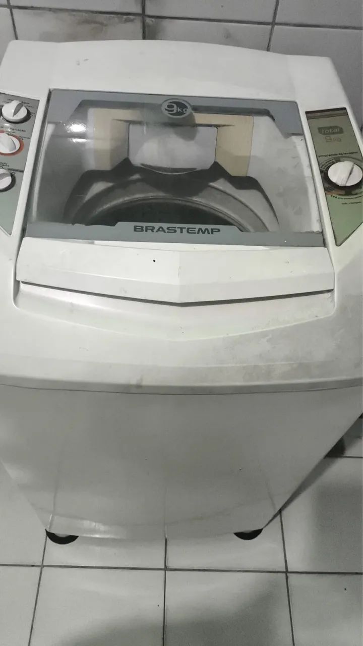 Máquina de lavar 9 kilos funcionando perfeitamente 