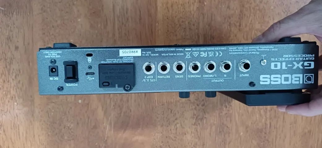 BOSS GX-10 + BT-DUAL セット シールドプレゼント中♪5/10迄】 BOSS GX-10 BT-DUALセット ポータブル