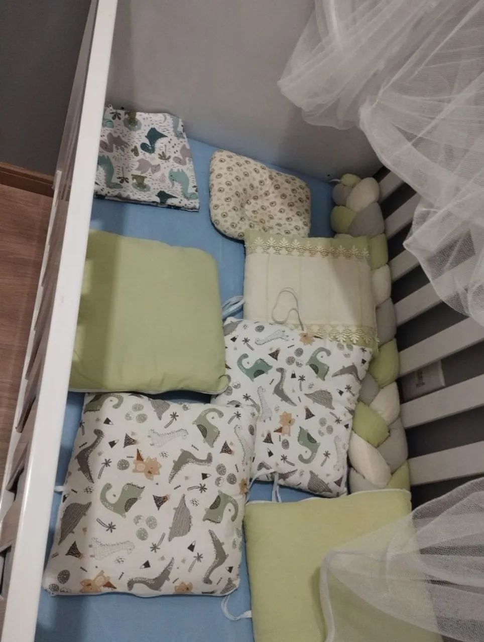Berço branco em MDF - Foto 3