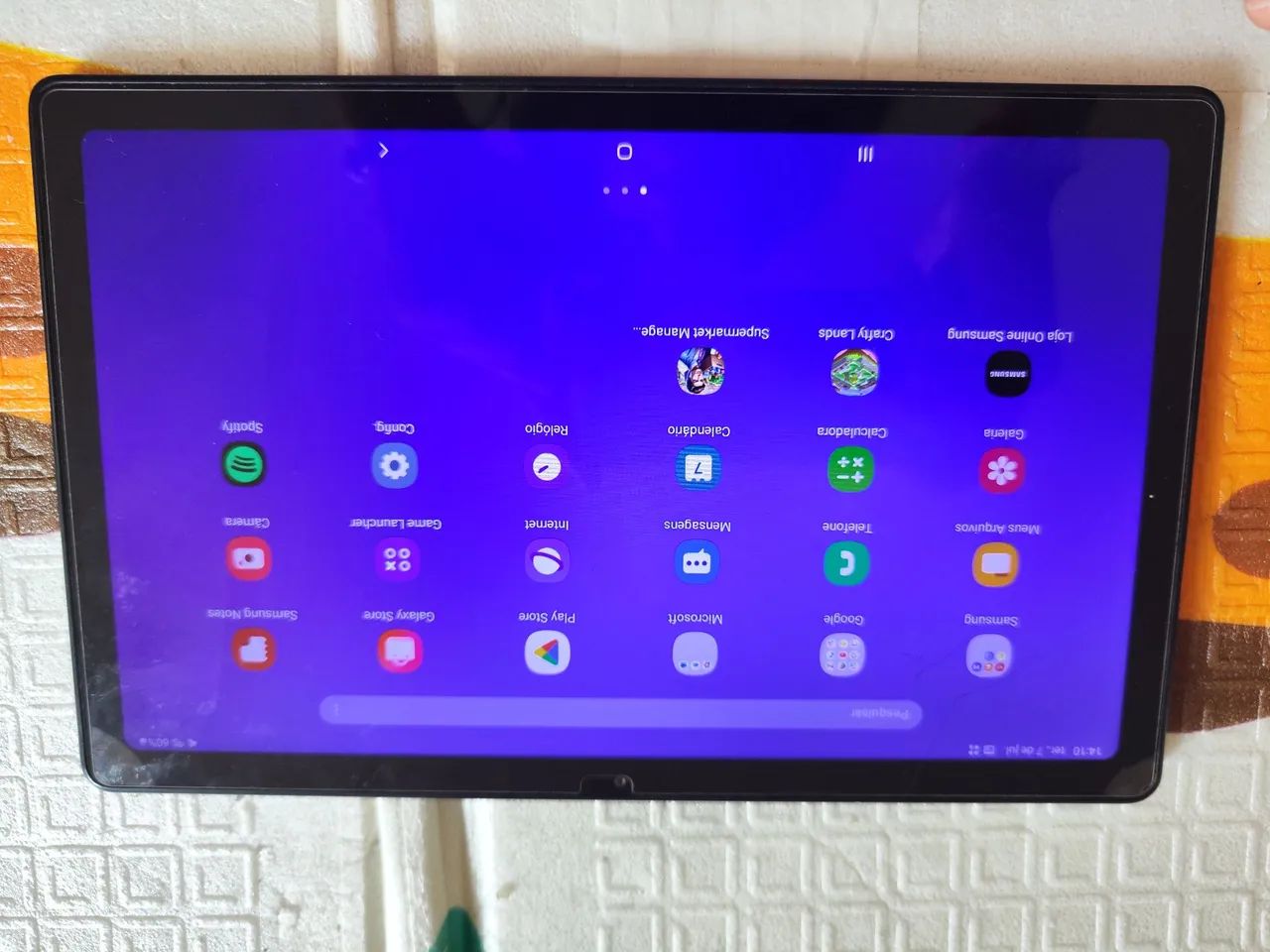 Galaxy tab A7 bateria com bug - Foto 4