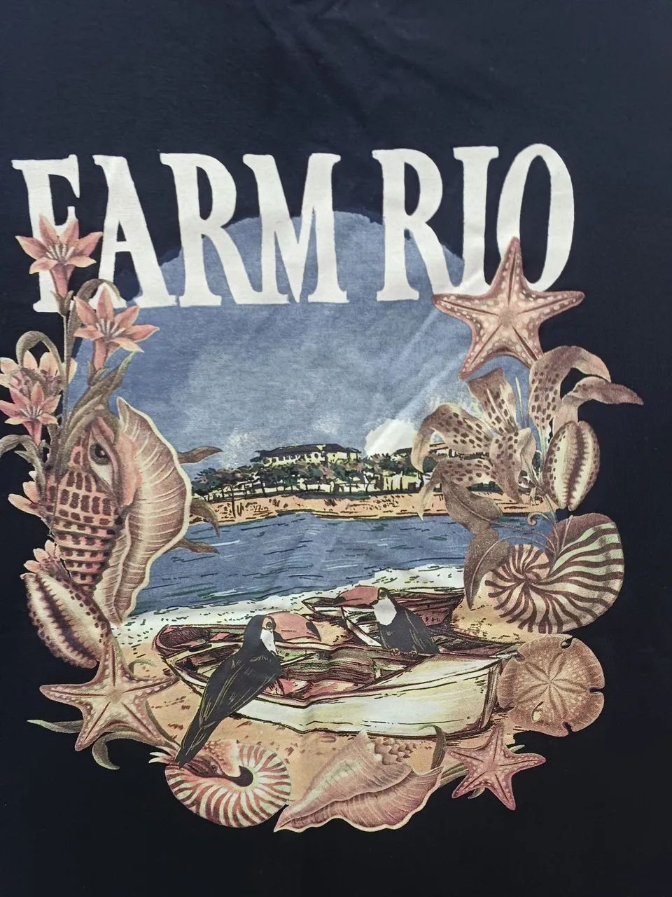 T-shirt concha Farm - Foto 2