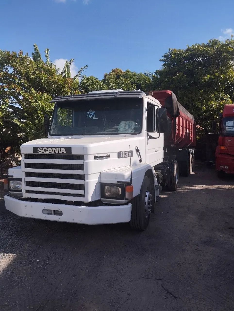 Cj Scania 113h 360 caçamba 