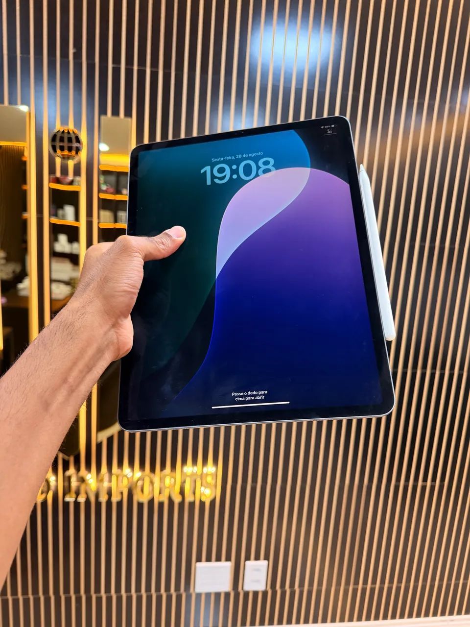 IPAD PRO - APLLE 12.9 POLEGADAS ( C/ APPLE PENCIL ORIGINAL) - Foto 2