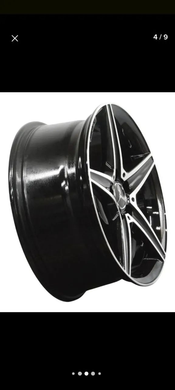 VENDA RODA ARO 20 5 FUROS 5X112 MERCEDES AMG  - Foto 3