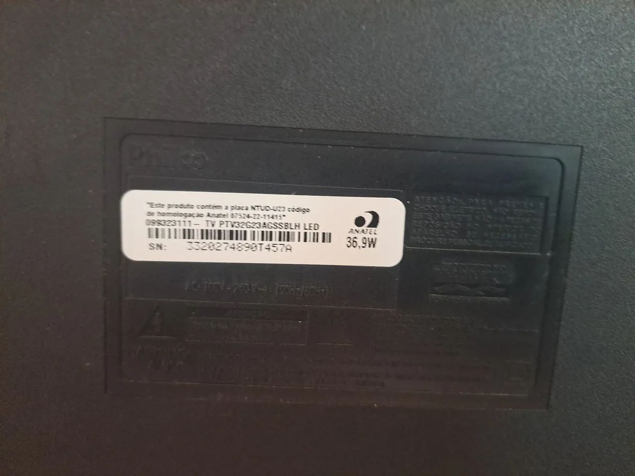 Vendo TV Philco 32" com controle teclado - Foto 3