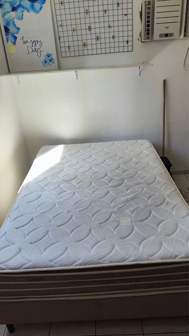 Cama box (base + coochão)