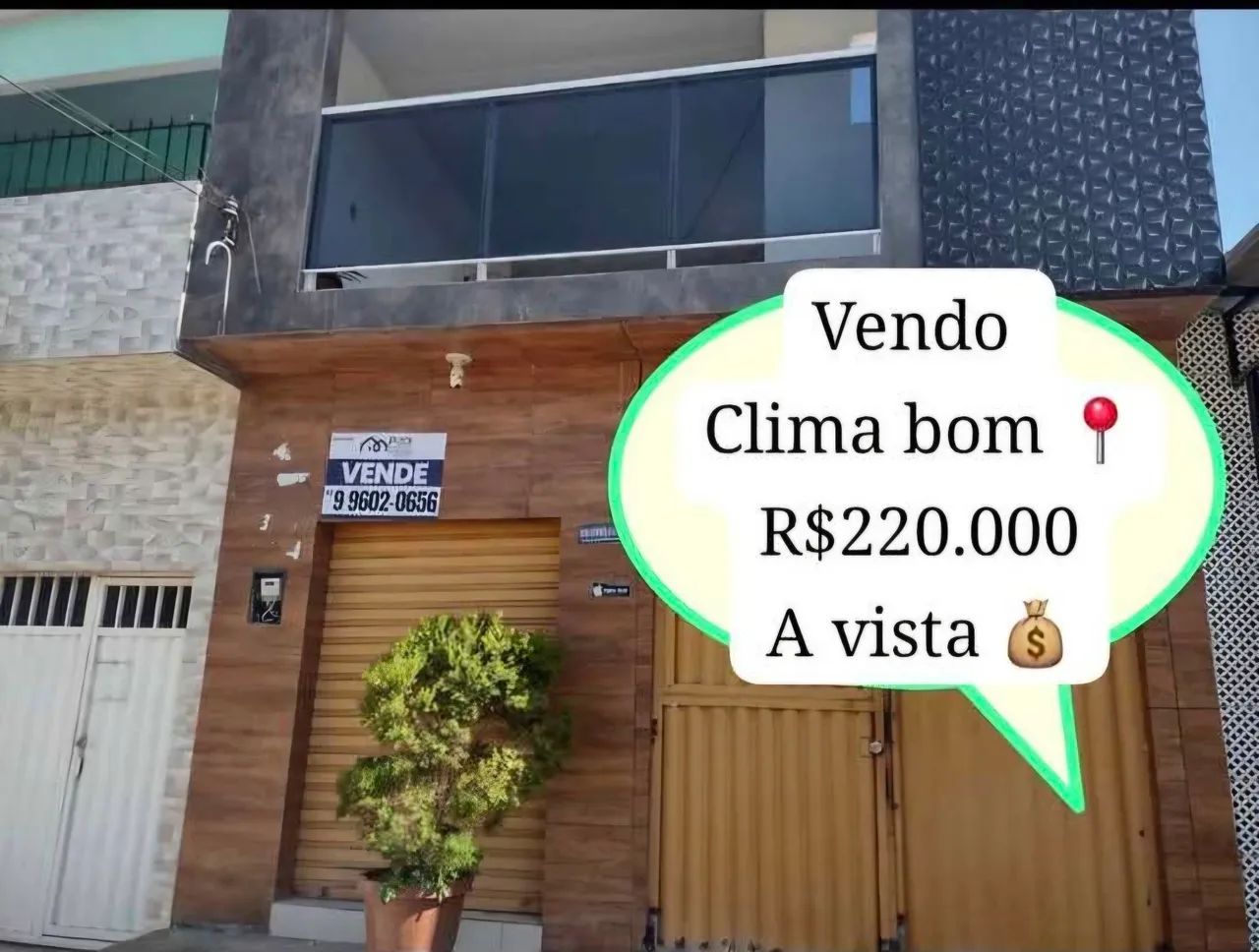 Excelente casa comercial no clima bom *63