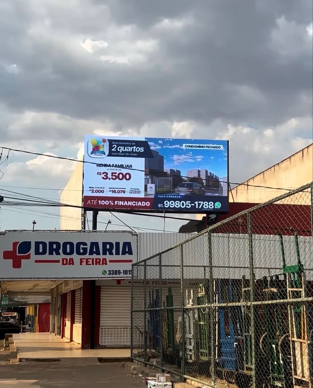 Painel Led P5 outdoor 6x3 