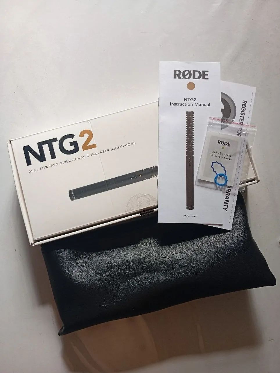 Microfone RODE NTG2 