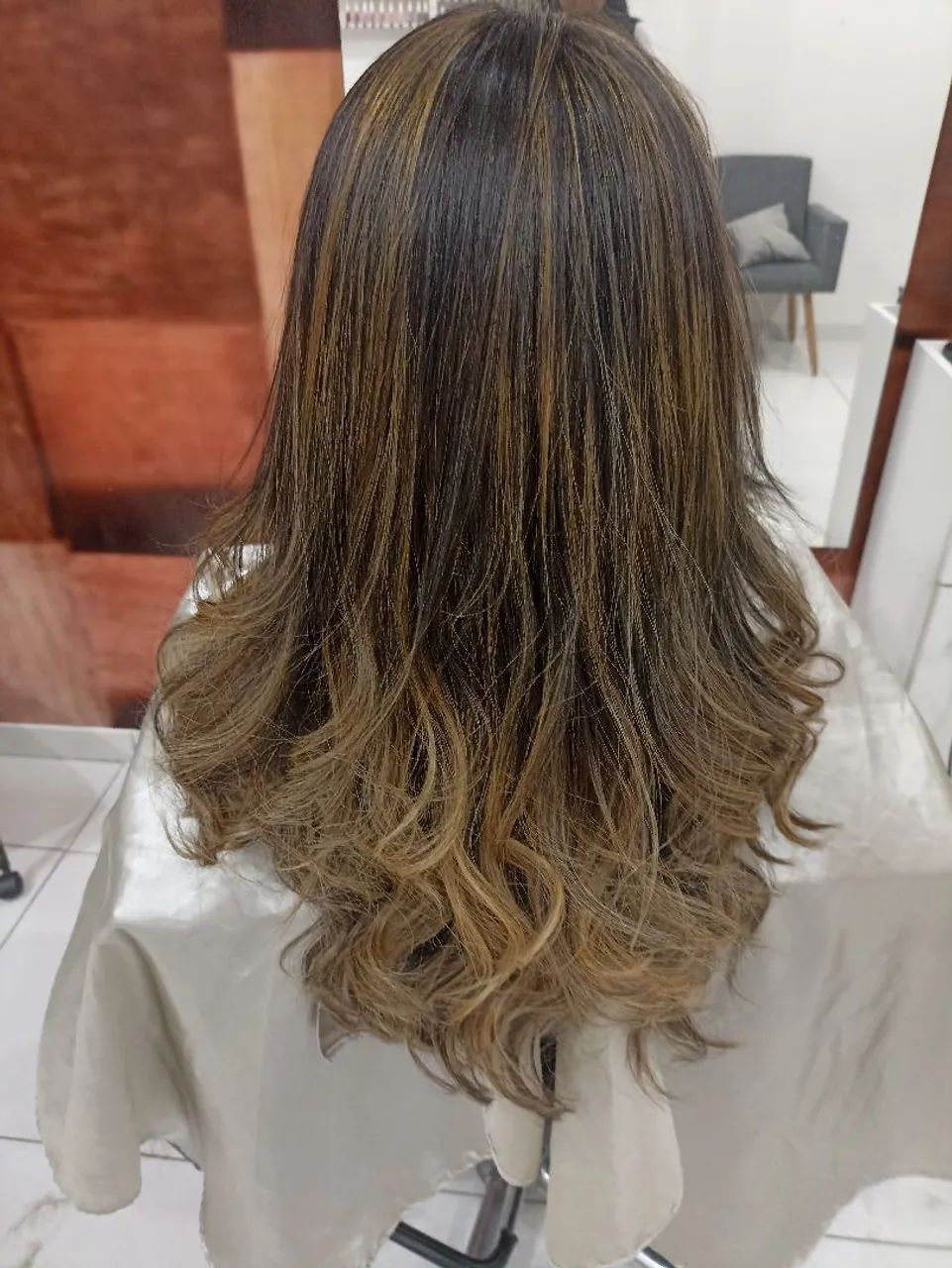 Mechas, Luzes, balaiagem. - Foto 4