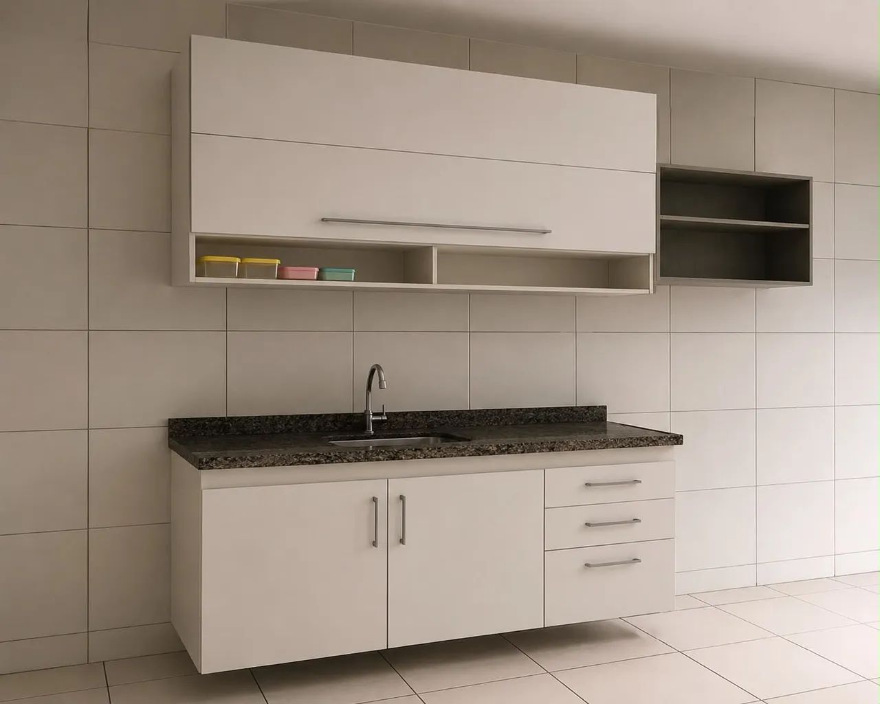 APARTAMENTO MOBILIADO VALOR 1,000 - Foto 3