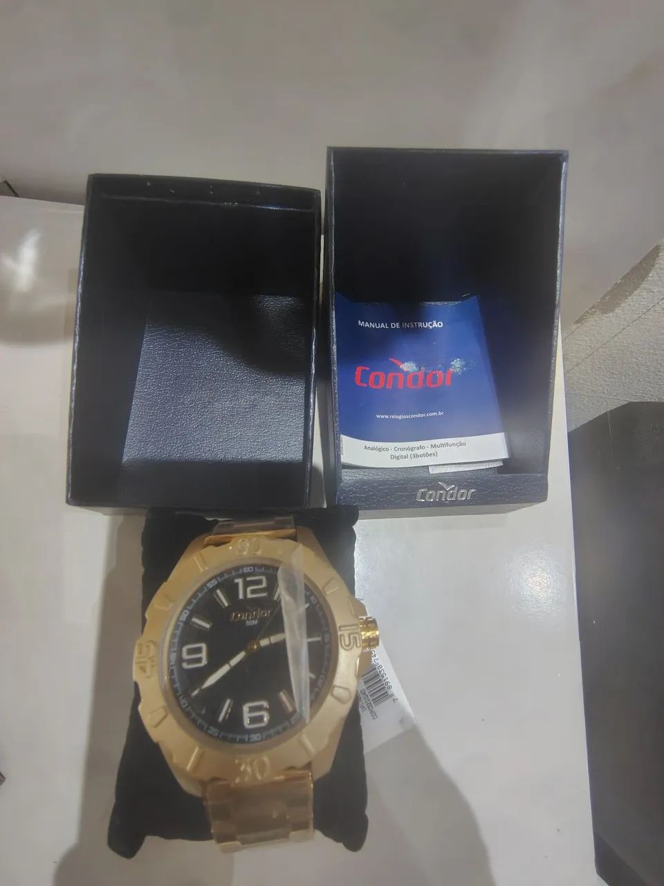 Relógio condor Dourado  - Foto 3