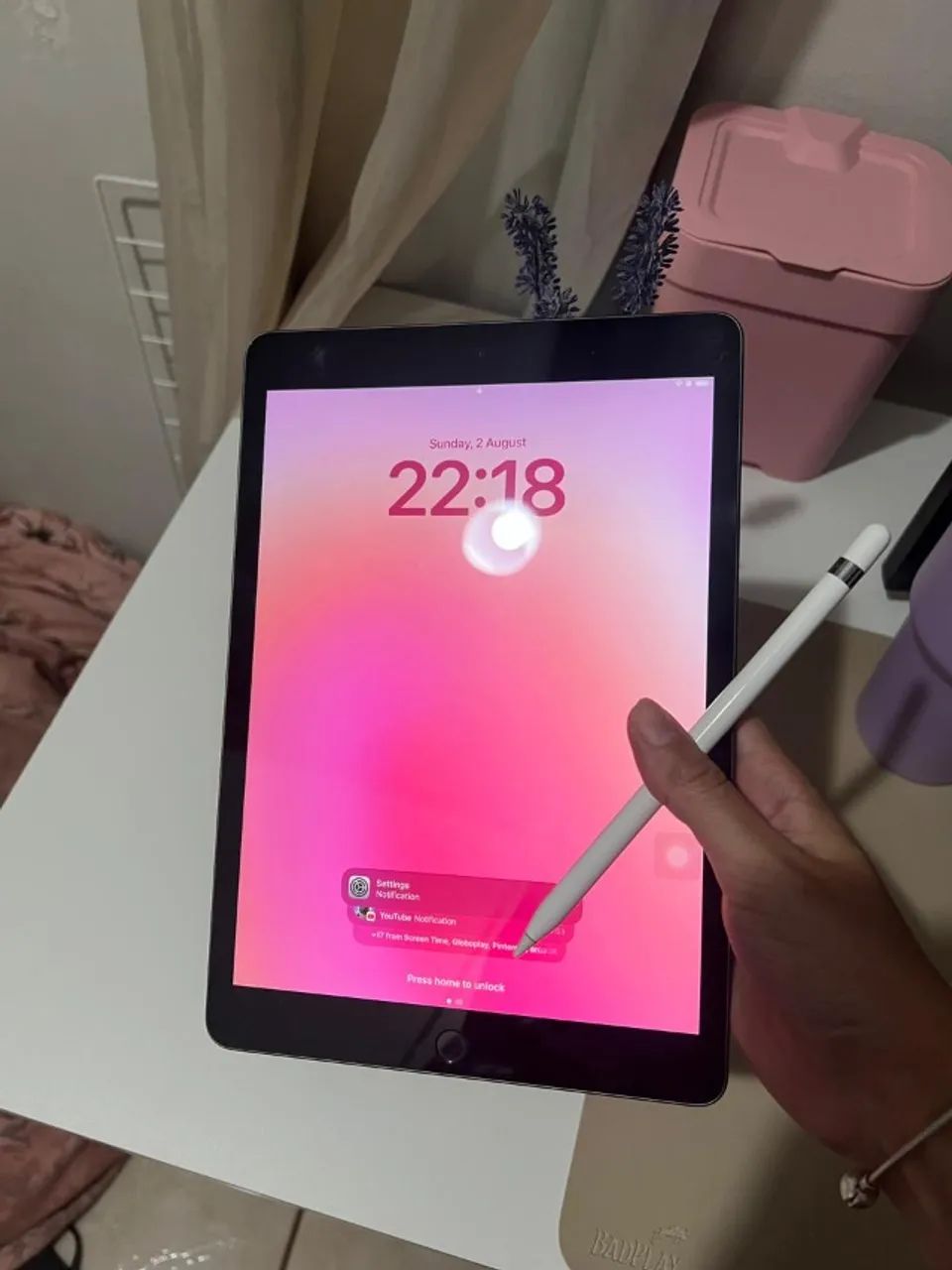 Ipad 9 geração 64gb + Apple Pencil - Foto 3