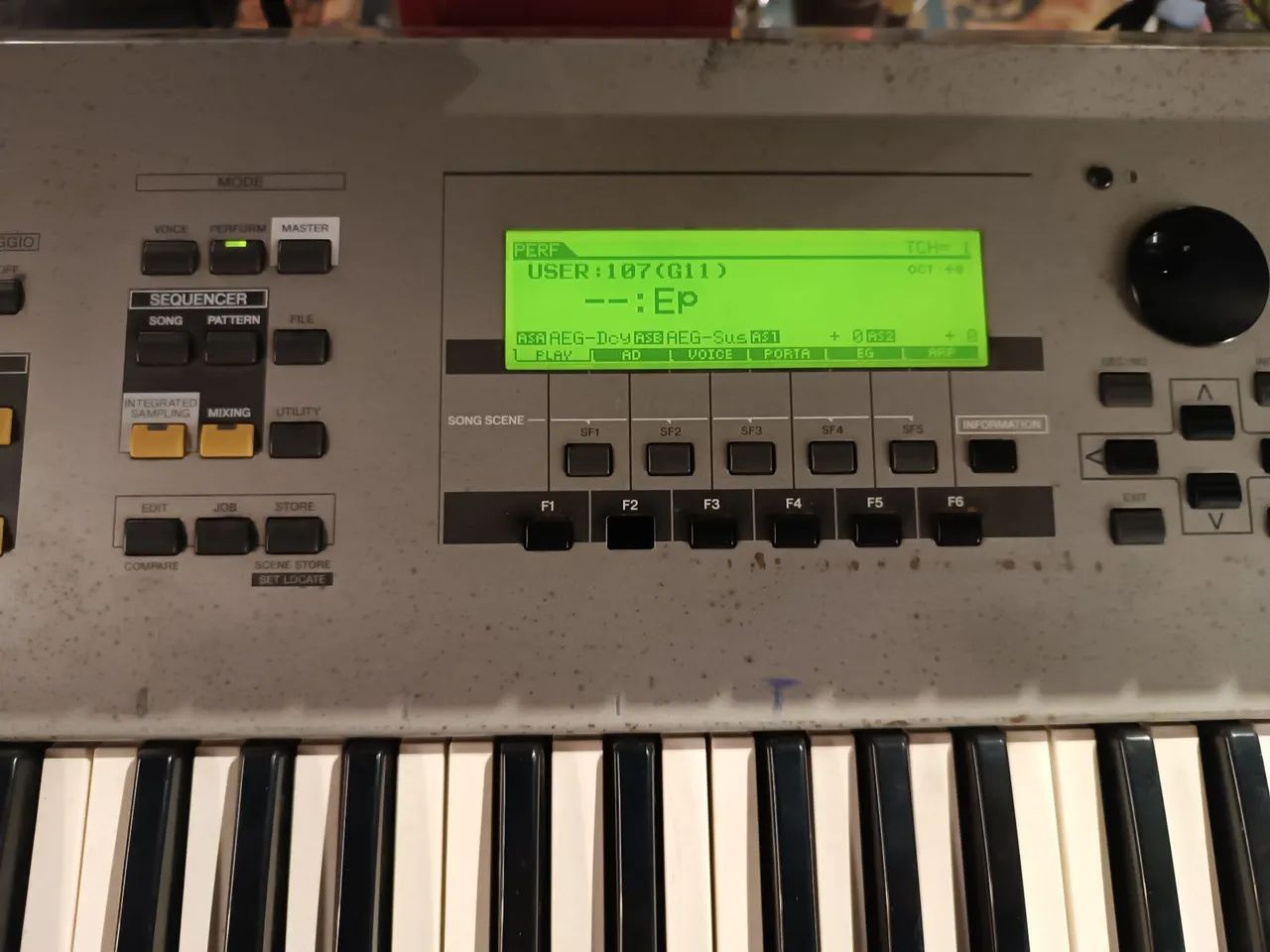 Teclado Yamaha Motif 7 Usado  - Foto 5