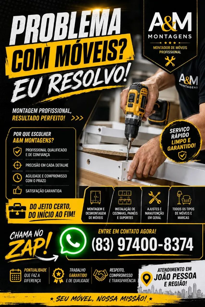 MONTADOR    DISPONÍVEL 