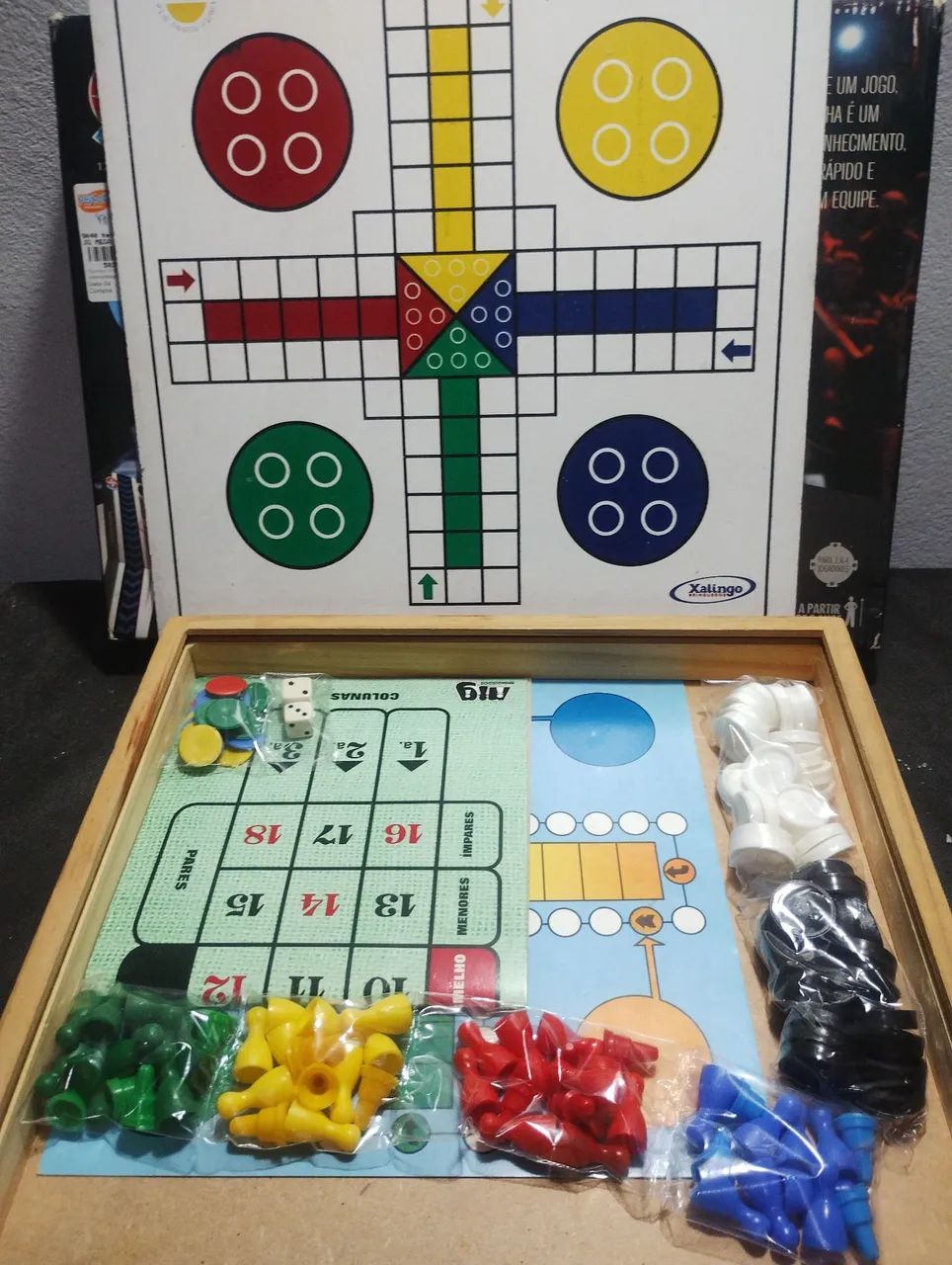 Jogos tabuleiro mega senha ludo - Foto 2